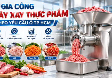 Gia Công Máy Xay Thực Phẩm Theo Yêu Cầu Ở TP HCM