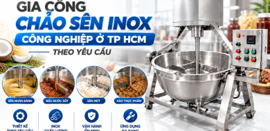 Gia Công Chảo Sên Inox Công Nghiệp Ở TP HCM Theo Yêu Cầu