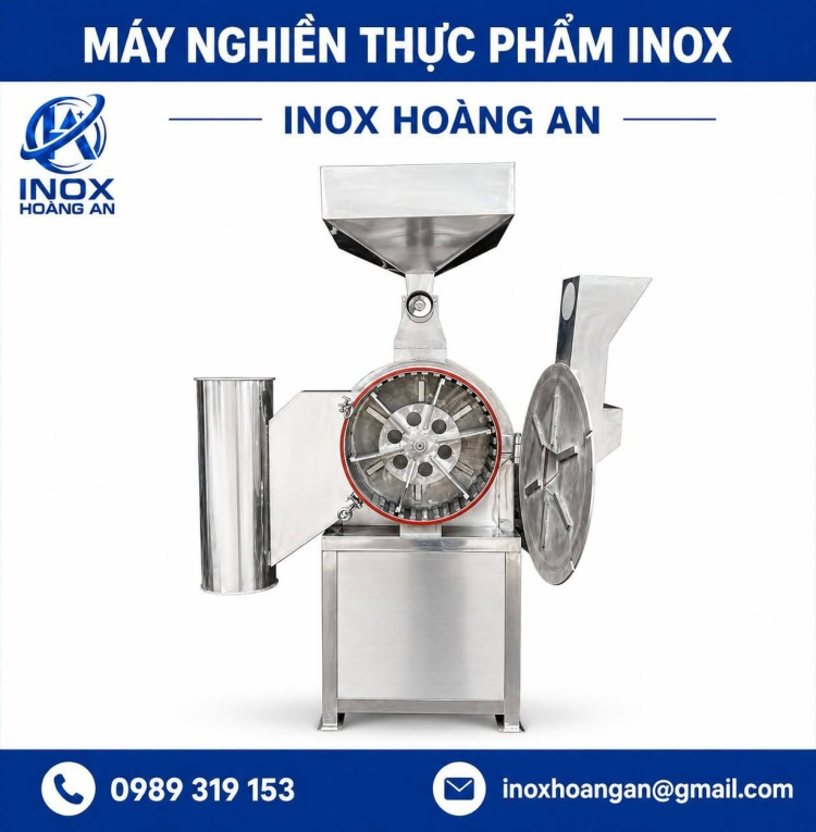 MÁY NGHIỀN THỰC PHẨM INOX